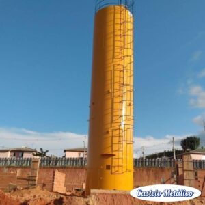 Reservatório Metalico Apoiado para bombeiro